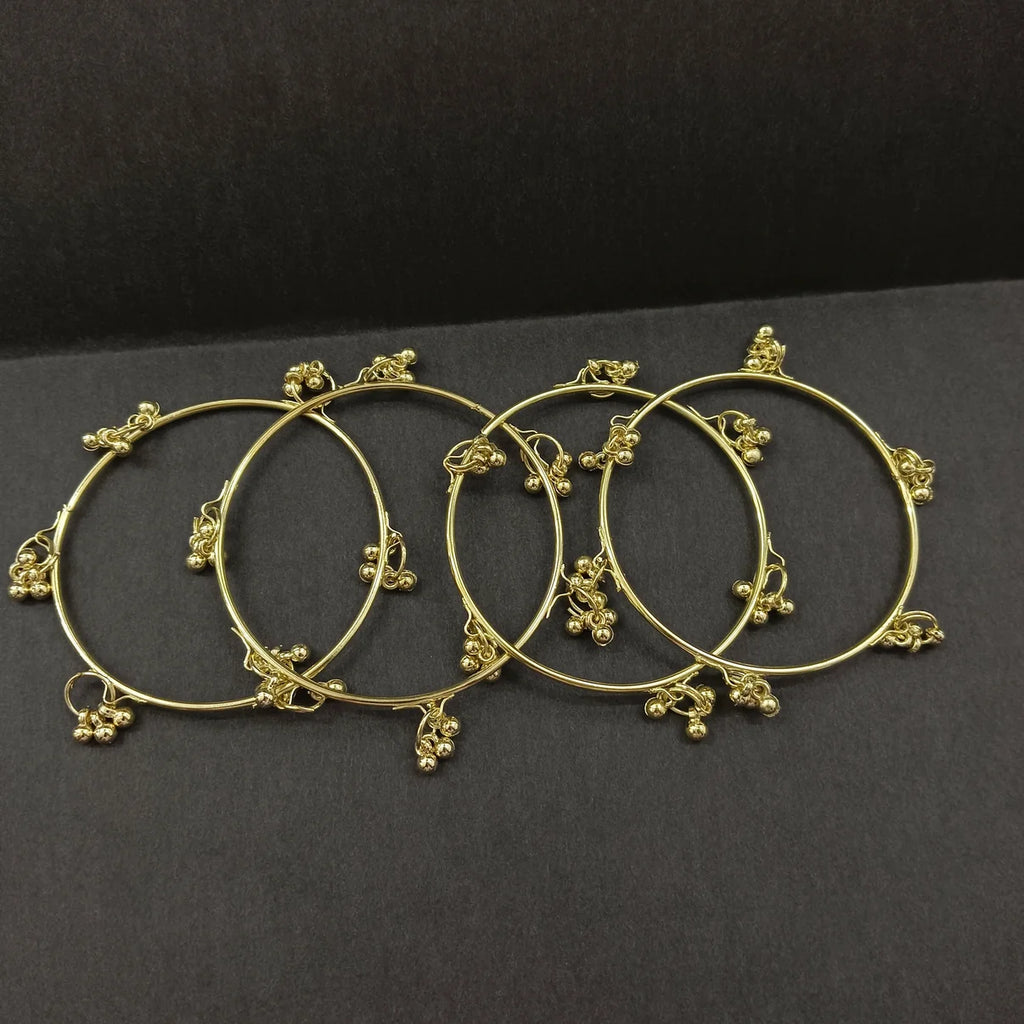 Traditional Plane Designe Bangles Set for Women Ethnic Jewelry Collection