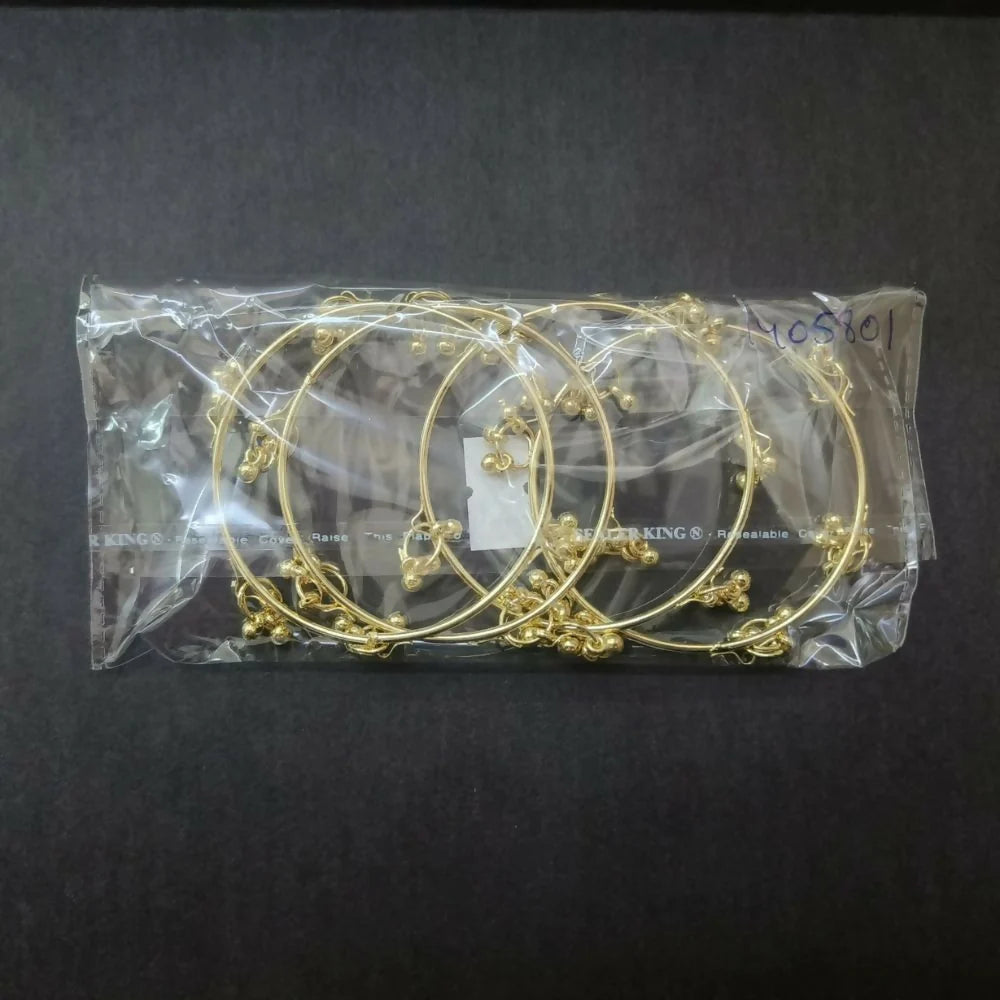 Traditional Plane Designe Bangles Set for Women Ethnic Jewelry Collection