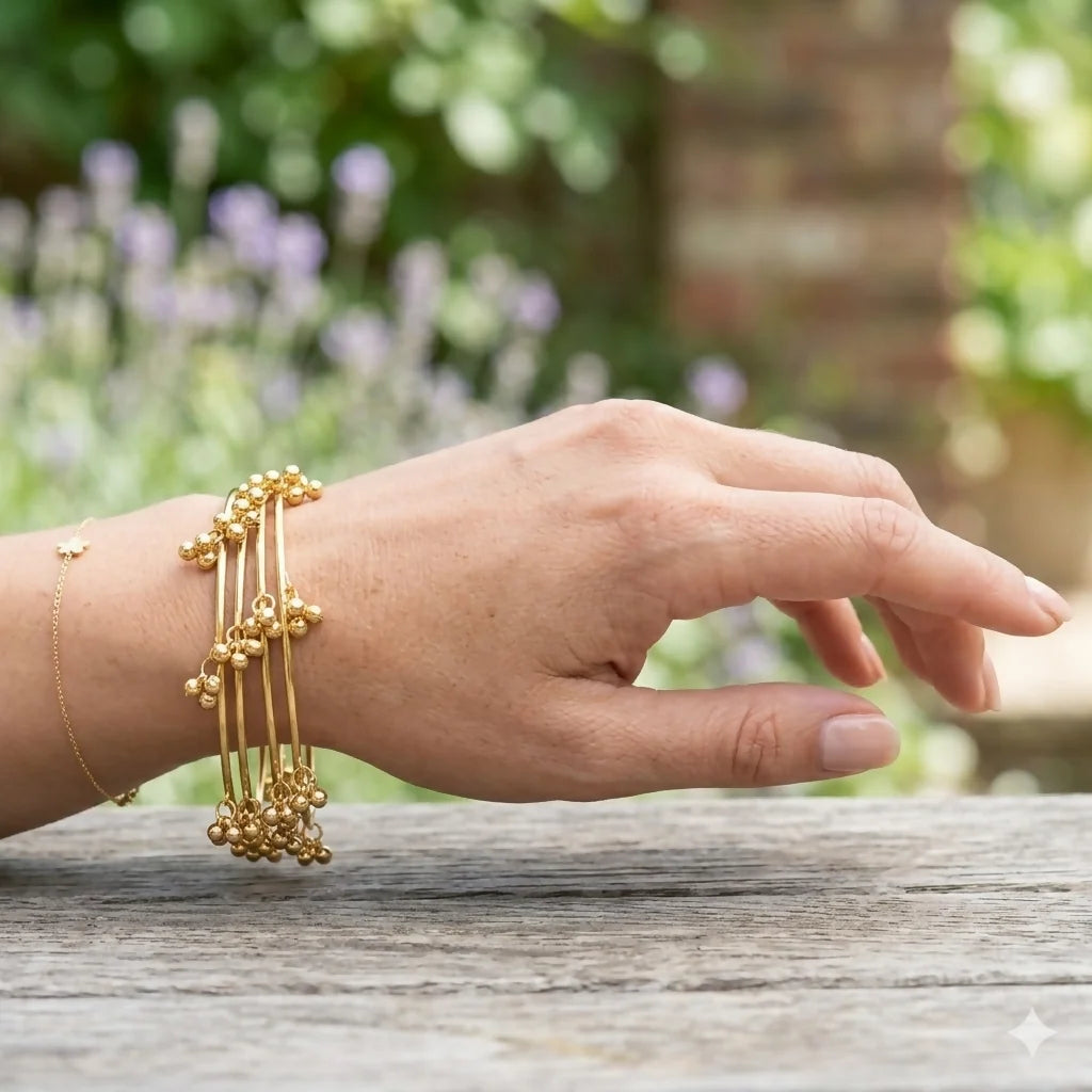 Traditional Plane Designe Bangles Set for Women Ethnic Jewelry Collection