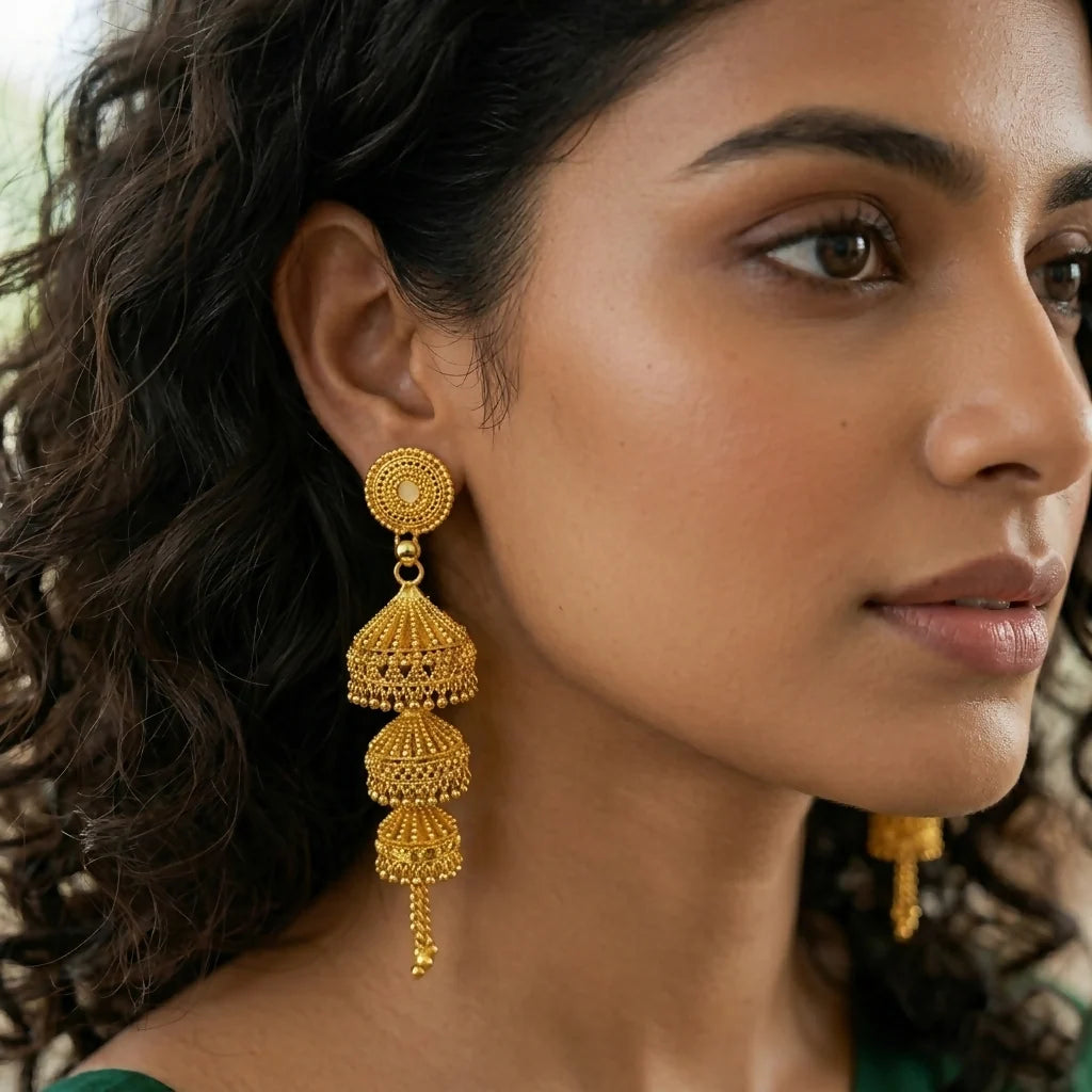 Traditional Jhumki Earrings